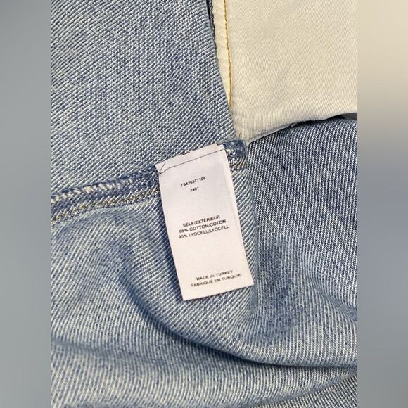 Derek Lam 10 Crosby Side Buckle Denim Minidress size S - Picture 9 of 9